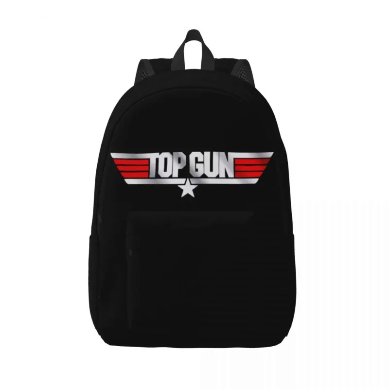 

Холщовые рюкзаки Top Gun для женщин и мужчин, водонепроницаемая школьная сумка для колледжа, американская пленочная сумка, сумка для книг с принтом