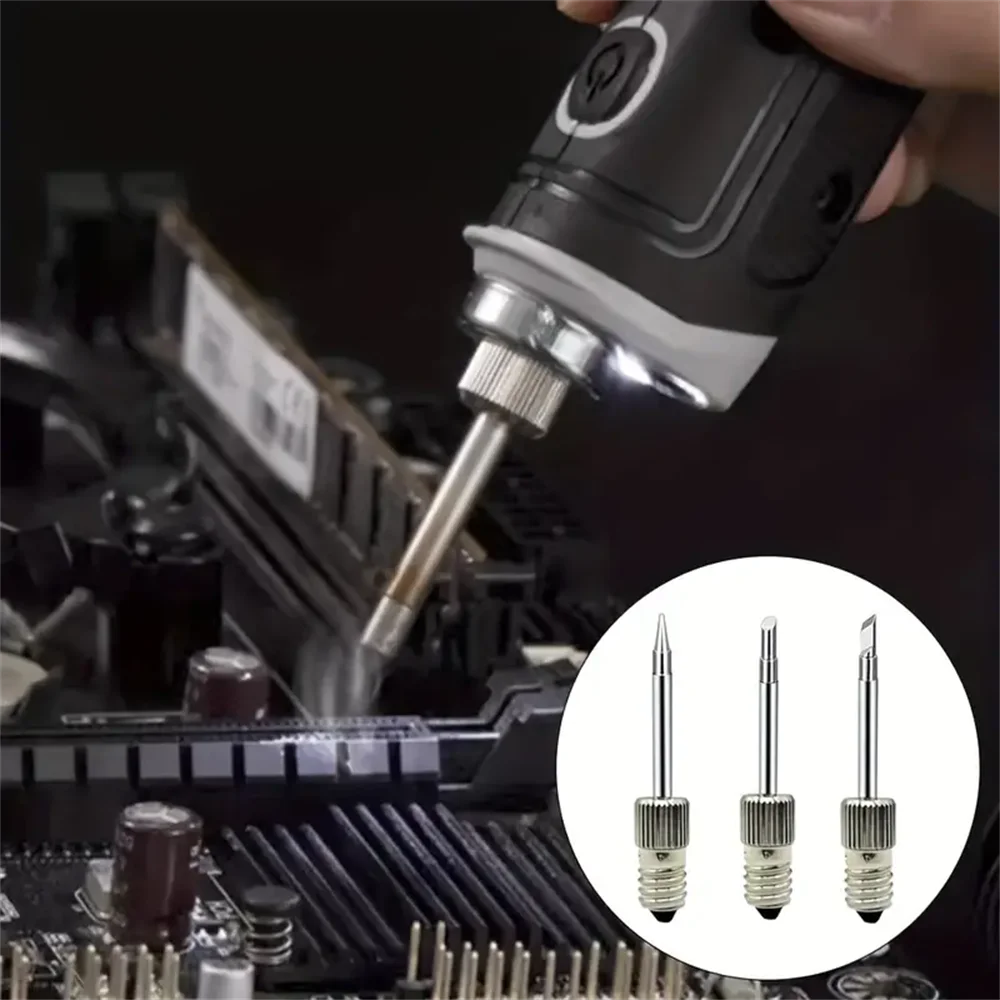 Soldering Iron Tips 1pc E10 Interface USB Soldering Iron Head Replacement Tips For Welding Outdoor