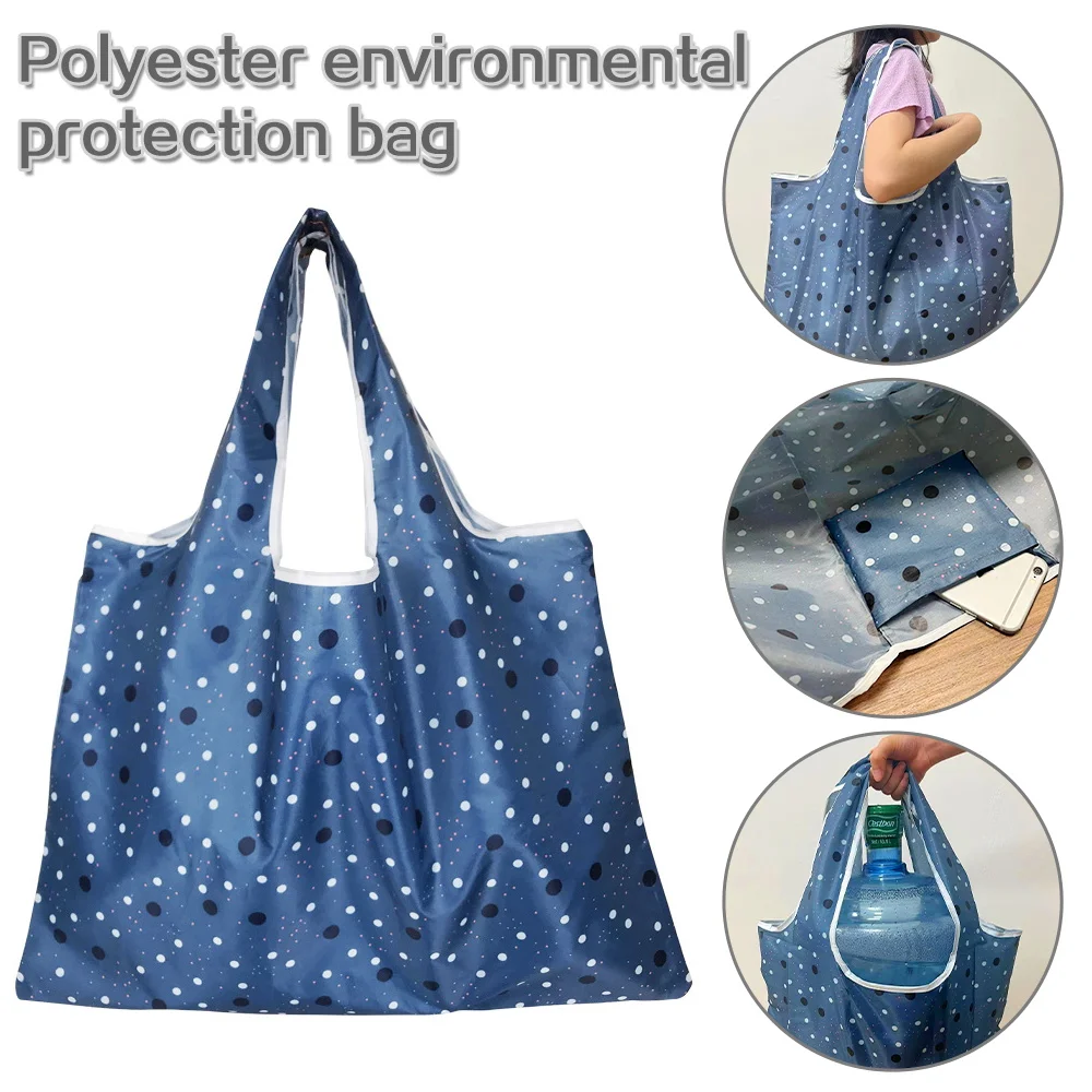 Eco-Friendly Personalized Reusable Tote Bag - Foldable, Durable, and Machine Washable