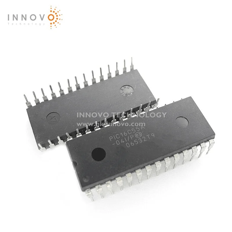 

INNOVO 5pcs/lot PIC16C55A-04I/P PIC16C55A PIC16C55 DIP28 Free shipping New original