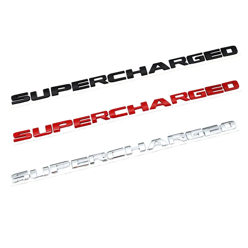 3D Metal Car Sticker Emblem Auto Badge Decal For Land Rover Jeep Supercharged Logo Volkswagen VW Audi A3 A4 A5 A6 Q3 Q5