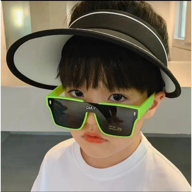 Fashion Kids Sunglasses Childrens Sunglasses Boys Girls UV Protection Korean Cute Baby Birthday Gift Party Glasses