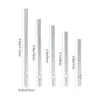 25/30Pcs Different Length Wind Chime Tubes Set Silver Tone Empty Wind Chime Making Kit For Home Decoration DIY Wind Chime Tubes 6