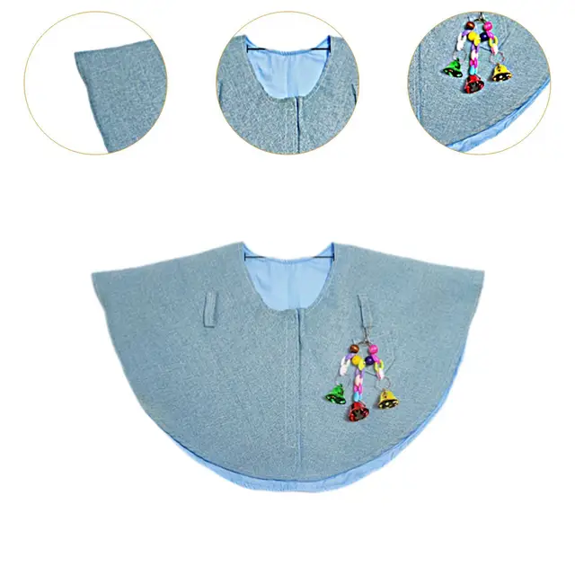 Parrot Anti Scratch Shoulder Protector Pet Shoulder Pad Bird Shawl Multifunctional Pee Pad Diaper Shawl for Lovebirds Macaws 5