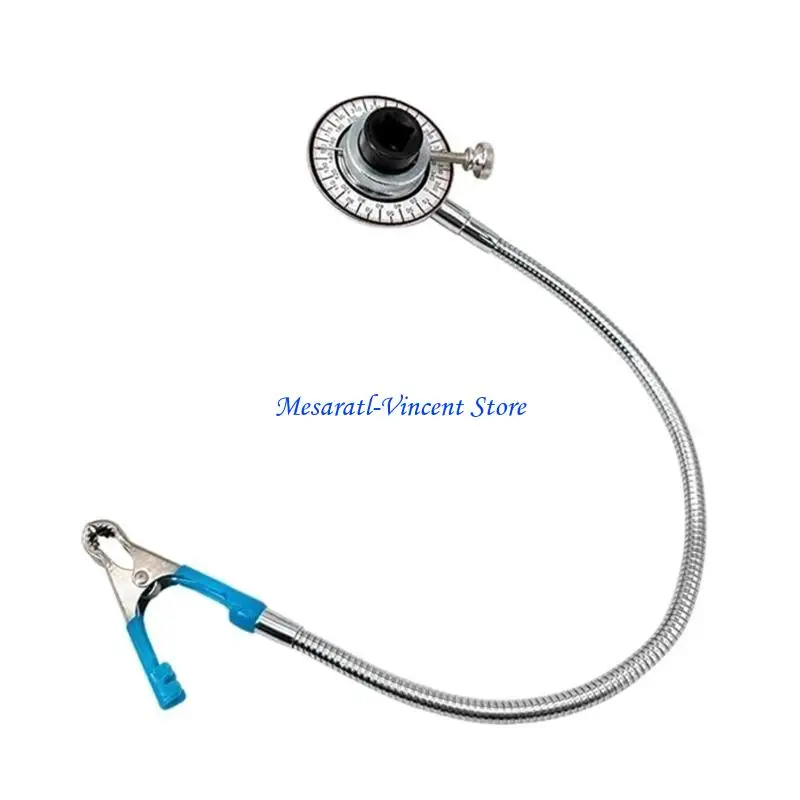 A70F 1/2인치 드라이브 토크 각도 게이지 렌치 360도 회전 비틀림 측정기