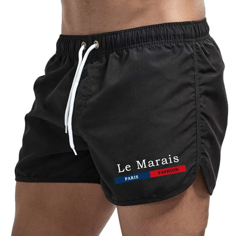Mens Summer Beach Shorts Quick Dry Sports