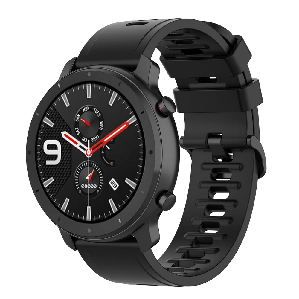 Silicone Sport Watchband – 20/22mm Replacement Strap