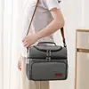 Portable Picnic Bag Grey Heat Preservation And Cold Preservation Thickening And Increasing Easy To Carry Sealing Leak-proof Blue 1