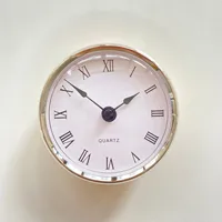80MM DIY Clock Insert Insert Clock Mechanism Built - in Watch Clock FIT-UP Craft Desk Clock 1