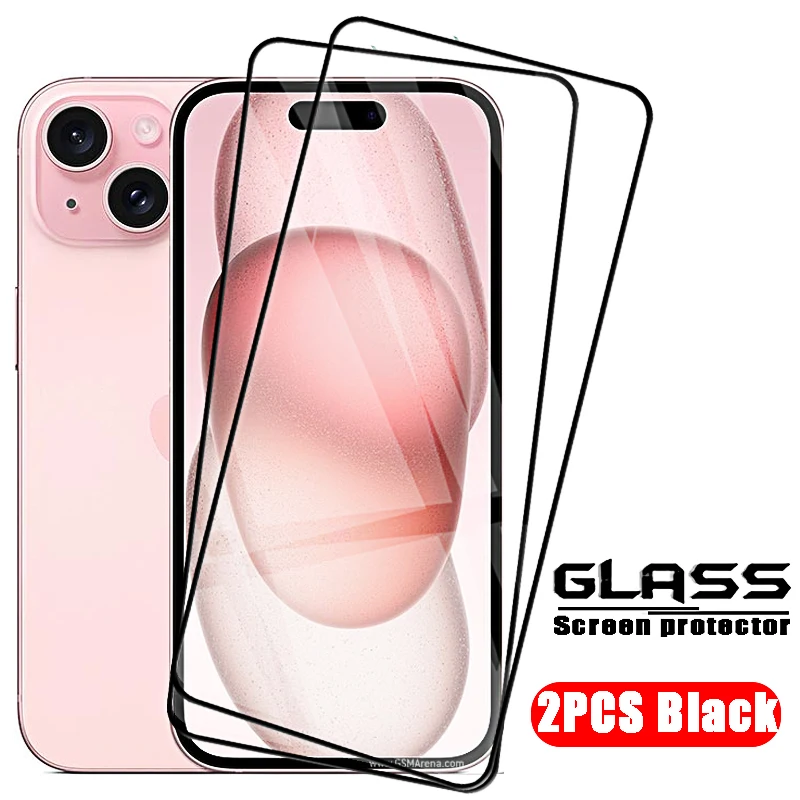 Premium Tempered Glass Screen Protector Case - 4-Pack Set