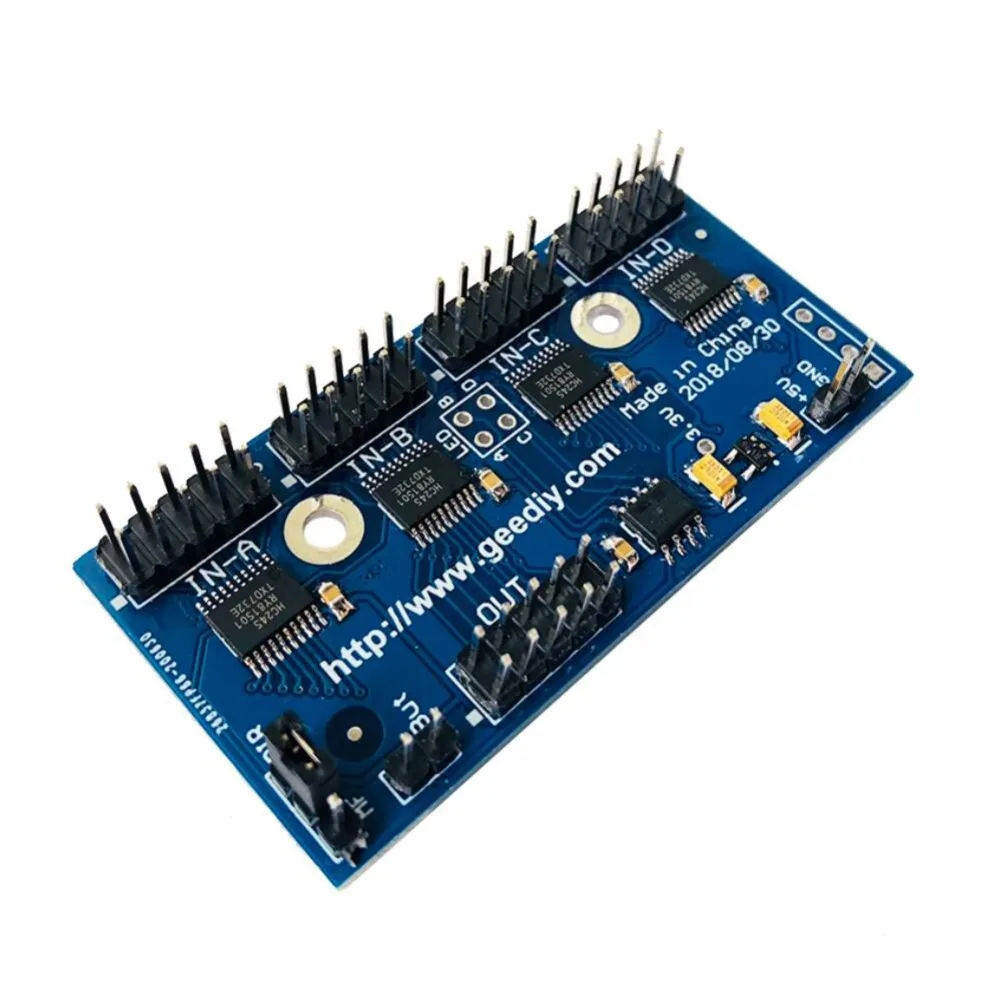 4-ways Audio I2S/IIS Switching Module DIR Interface Switch 4 in 1 Out or 1 in And 4 Out