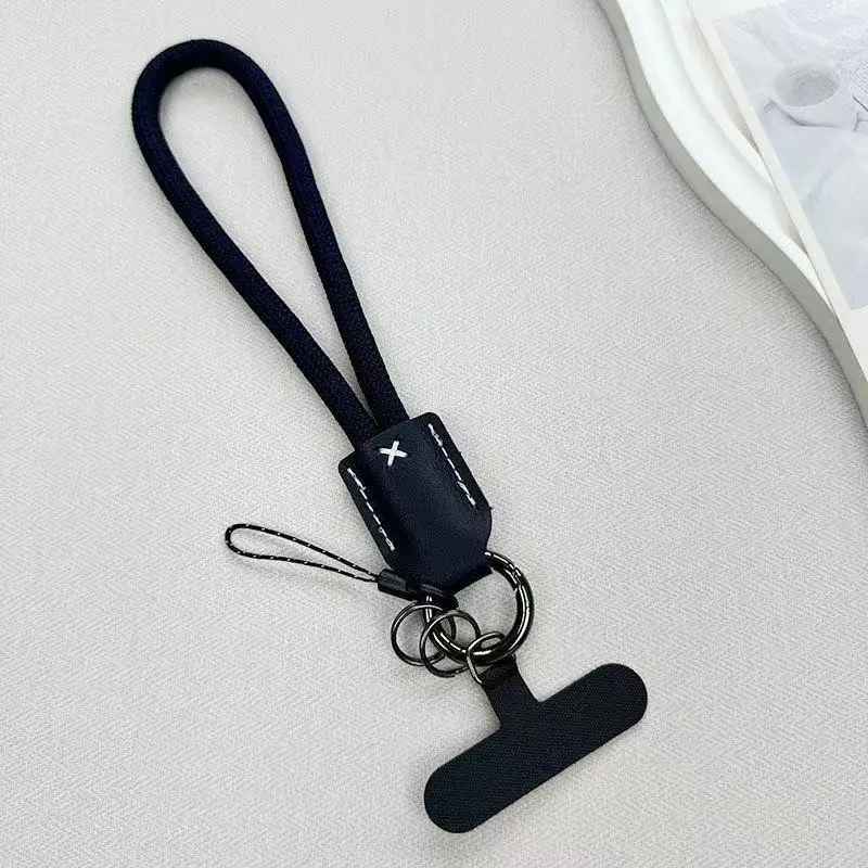 Premium Nylon Wrist Strap for Phones – Secure, Hands-Free Wrist Lanyard with Metal Ring Attachment