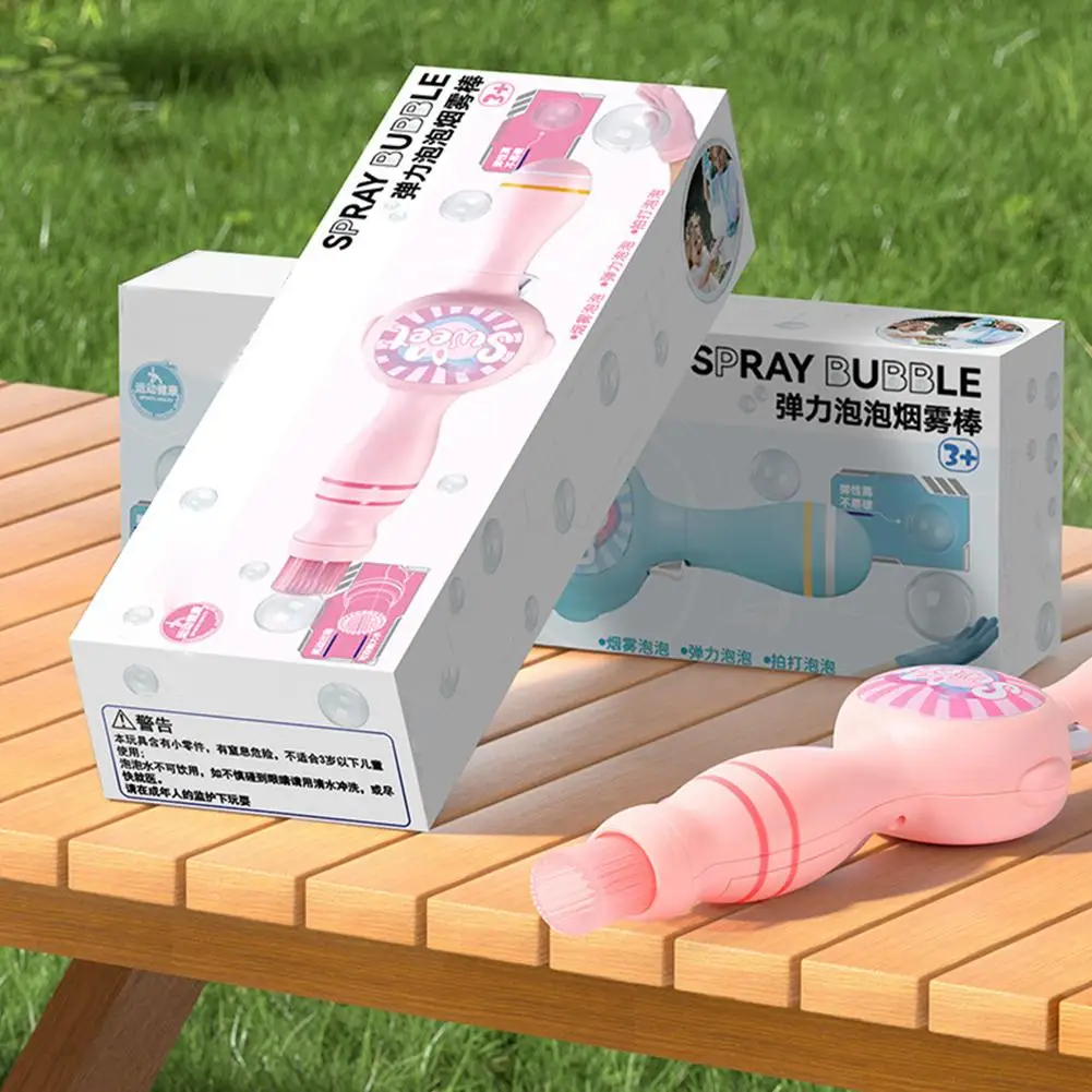 Mystical Mist Bubble Wand: Portable Fog-Infused Party Blower (Includes Water Bottles)