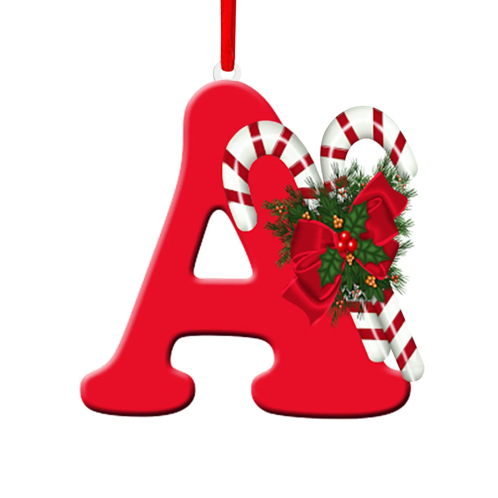 26 Letter Christmas Tree Hanging Personalized Christmas Tree Pendant Letter Decoration Christmas Pendant & Drop Ornaments
