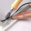 Upgrade Your  with a Durable Wooden Handle and Steel Wheel Rolling Tool for Installing Double Windows 2