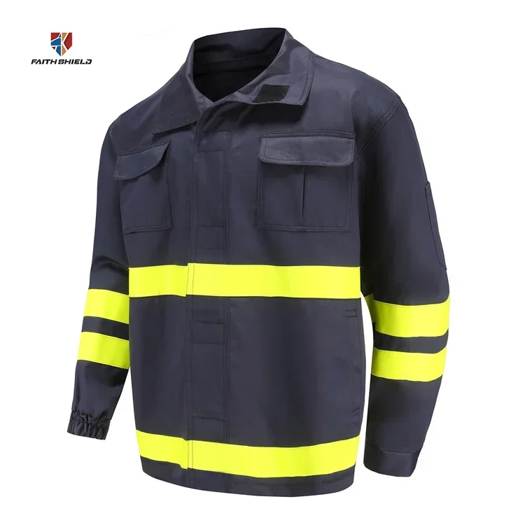 Reflector strip uniform proof fire flame resistance Cut-Protection Welding Heat-Protection Shop & Work Clothing women men