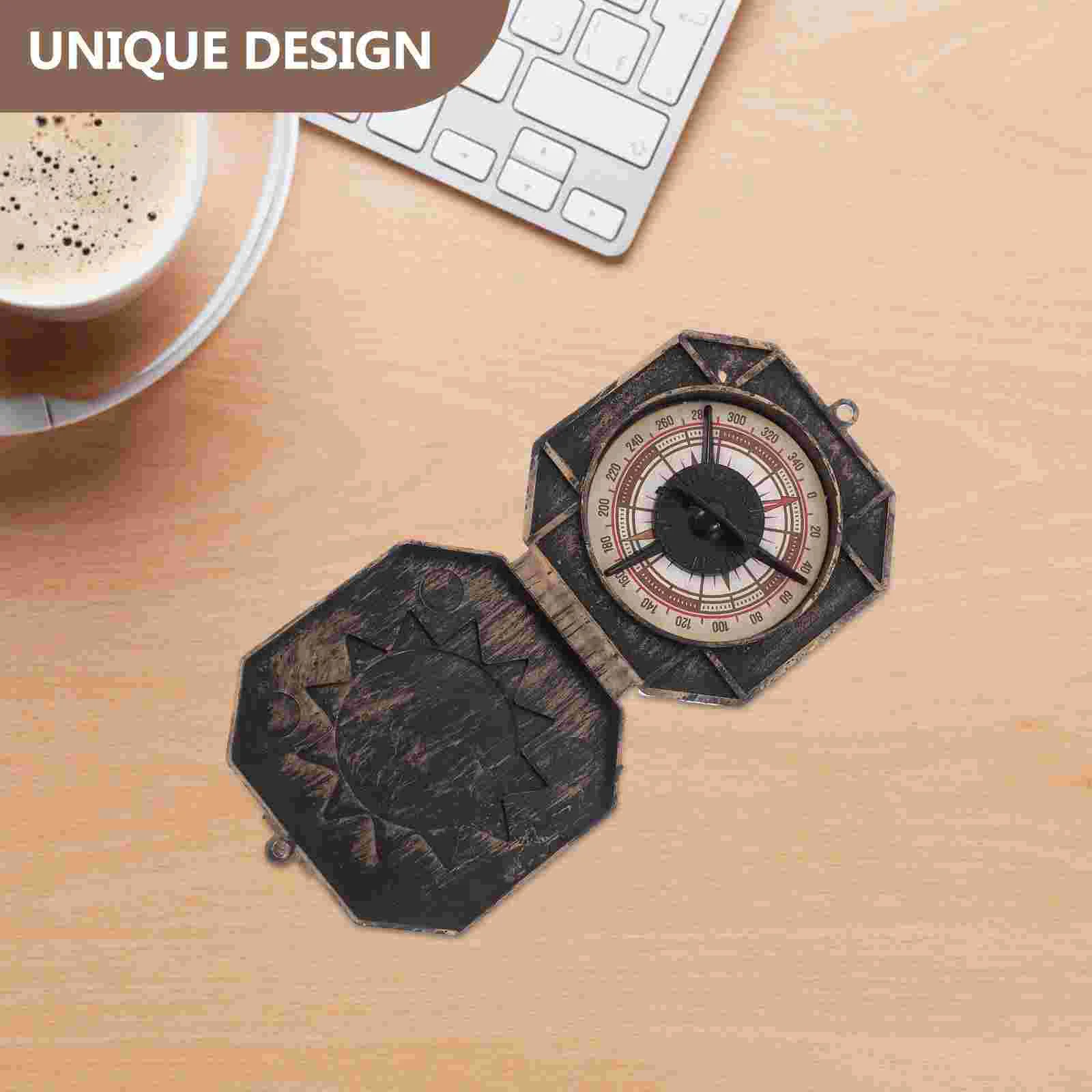 Compass Toy Gift Kids For Decoration Christmas Pirate Captain Vintage Halloween Party waterproof compass mini compass navigation compass portable compass geological compass survival compass