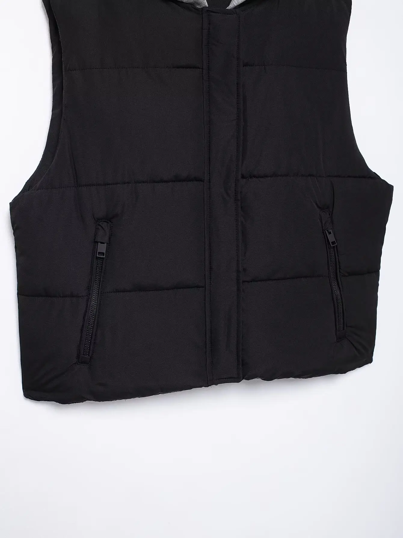 Vest Jackets Women's Coat Waistcoat With Hoodies Outwear Sleeveless Tops Black Casual Loose 2024 inszart Winter Jackets Coat Top