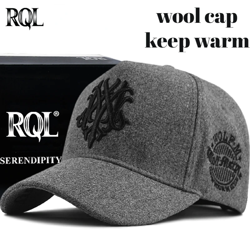 

Big Head Large Size Baseball Cap for Men Women High Crown Winter Hat Wool Keep Warm Windproof Cotton Trucker Hat Hip Hop Fashion