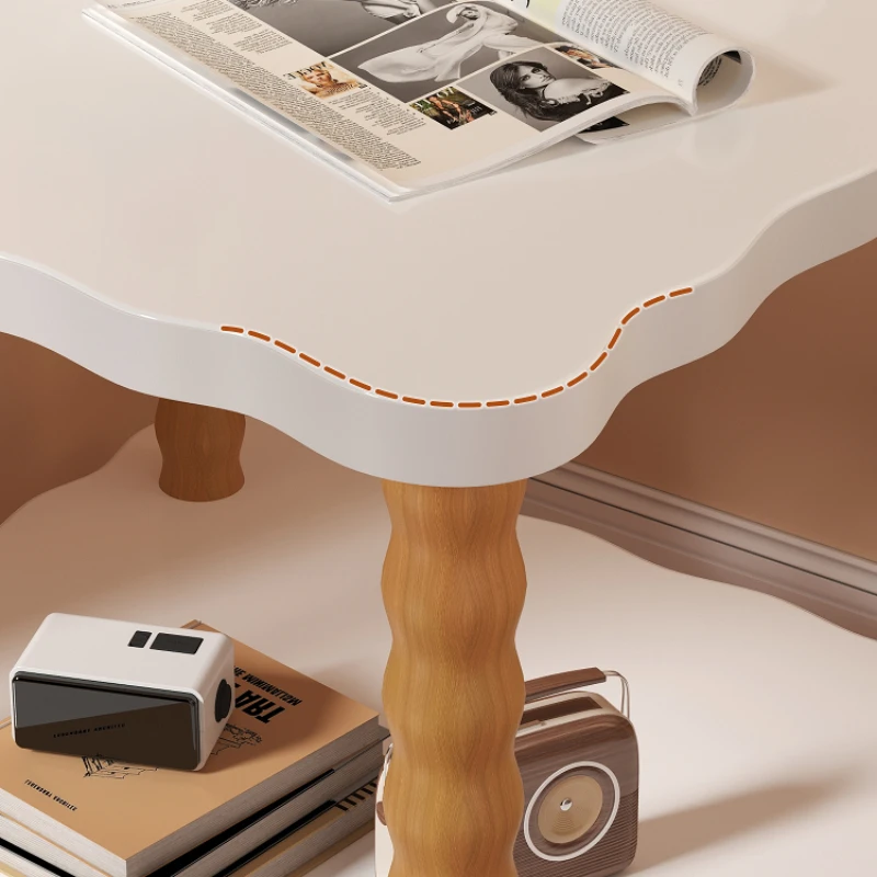 Small Square Living Rooms Sofa Table Side Lounge Coffee Corner Wheel Tea Bear Bed Bedroom Bedside Mesas Terraza Home Furniture