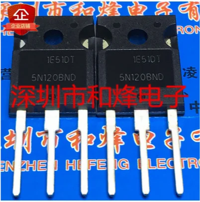 

Free shipping 20PCS 30PCS 5N120BND HGTG5N120BND TO-247 1200V 21A