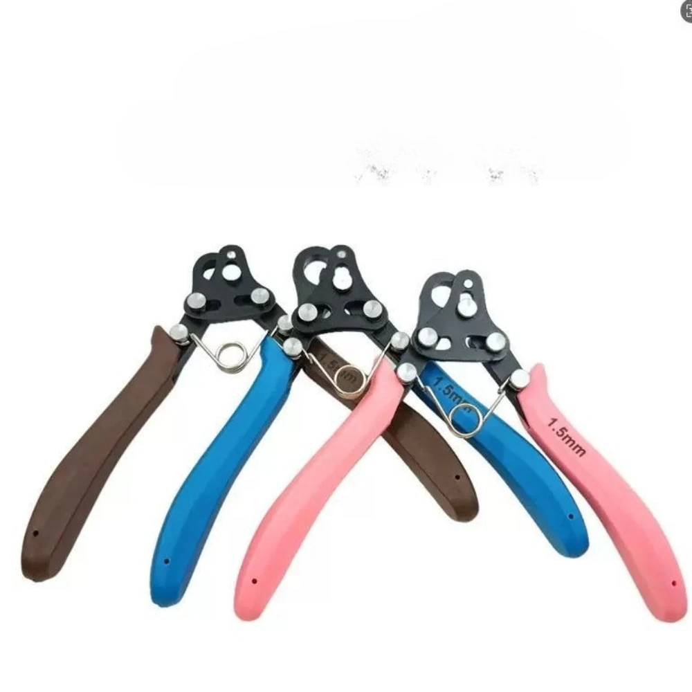 DIY 귀걸이 팔찌 목걸이 제작용 플라이어 1.5/2.25/3mm 루퍼 공예 와이어 벤딩 스트링 플라이어 원스텝 루퍼 쥬얼리 도구