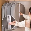 Clothes Dust Cover Household Washable Clothes Dust Bag Coat Cover Dry Cleaner Clothing Store Hanging Clothes Bag Storage Bag 4