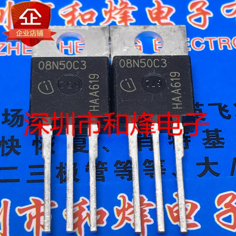 

5 шт.-10 шт. 08N50C3 SPP08N50C3 TO-220 560V 7.6A на складе, новый и оригинальный