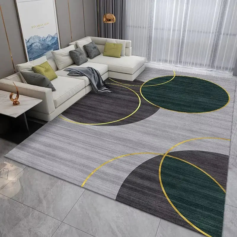 Modern Light Luxury Carpets for Living Room Bedroom Decoration Carpet Home Sofa Coffee Table Area Rug Cloakroom Balcony Foot Mat 4