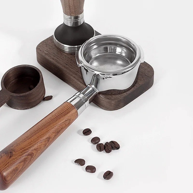 GAGGIA Tempat Filter Tanpa Dasar 58Mm Pegangan Kayu Solid - Main Image