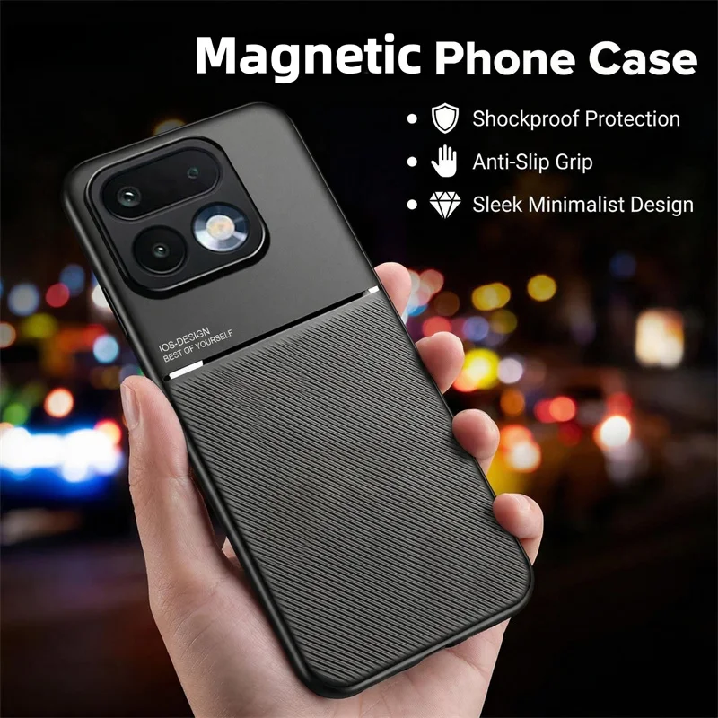 Magnetic Leather Protective Phone Case – Soft Back Cover s