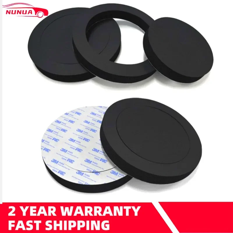 6.5 Inch Car Speaker Ring Bass Door Trim Sound Insulation Cotton Self Adhesive Insulation Ring Self Car Interior Accessorry