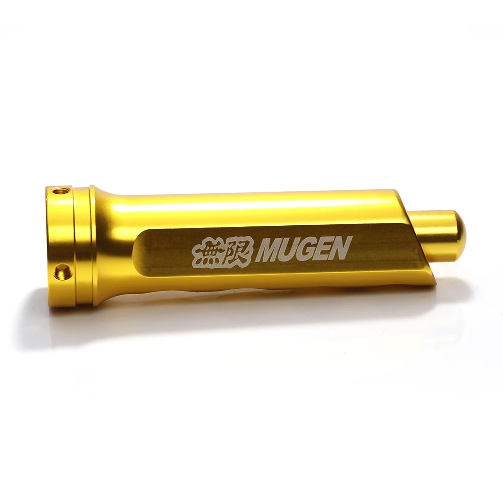 jdm Mugen Neo Chrome Aluminum Car Handle Hand Brake Sleeve Handbrake Cover Universal Fitment
