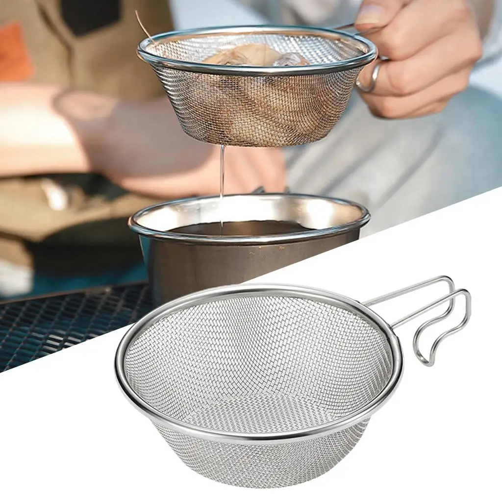 Fine Mesh Sieve Strainer Sieve Sifters Filter For Food Kitchen Rice