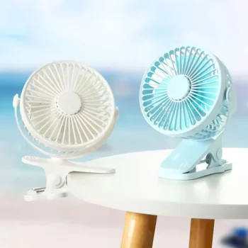 휴대용 미니 핸드 클립 선풍기, USB 충전, 조용한 데스크탑 전기 선풍기, 하이 퀄리티 학생 기숙사, 소형 냉각 환풍기 팬