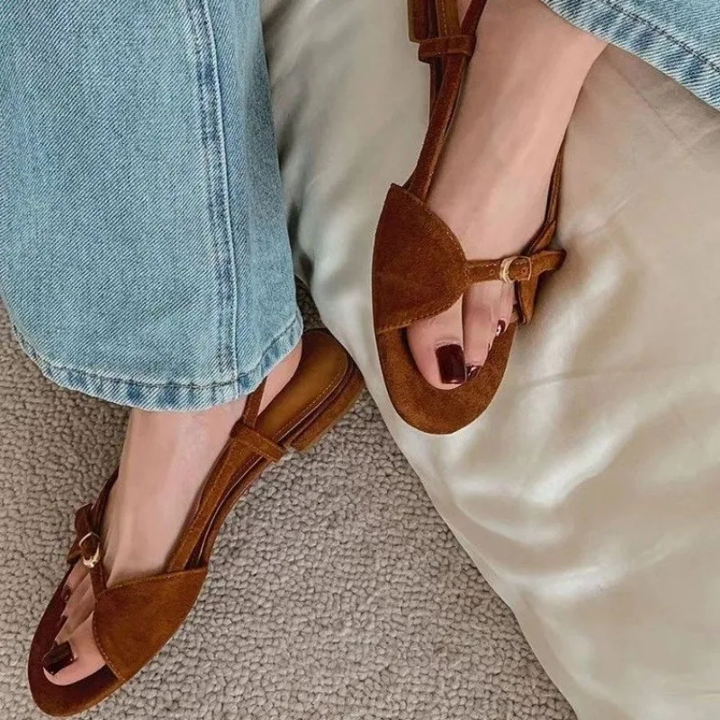Flats Sandals Women Summer Casual Shoes 2024 Designer New Dress Flip Flops Fashion Cozy Classic Walking Brand Female Zapatillas 5