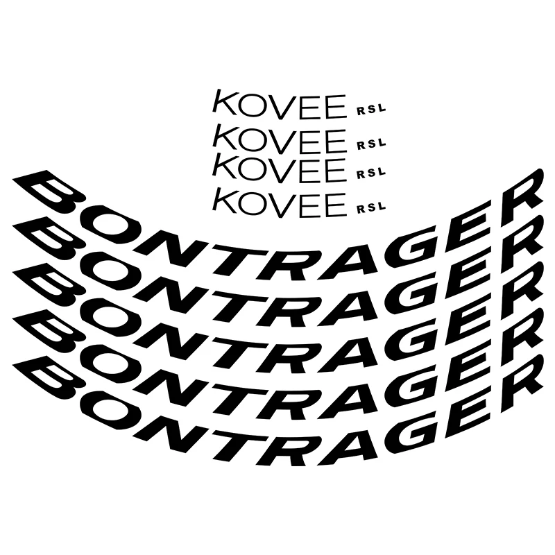 Adesivi Per Ruote Per Mountain Bike Per Bontrager Kovee Rsl 30 Protezione Solare In Vinile Impermeabile Antifade Mtb Bicicletta Ciclismo Decalcomania 