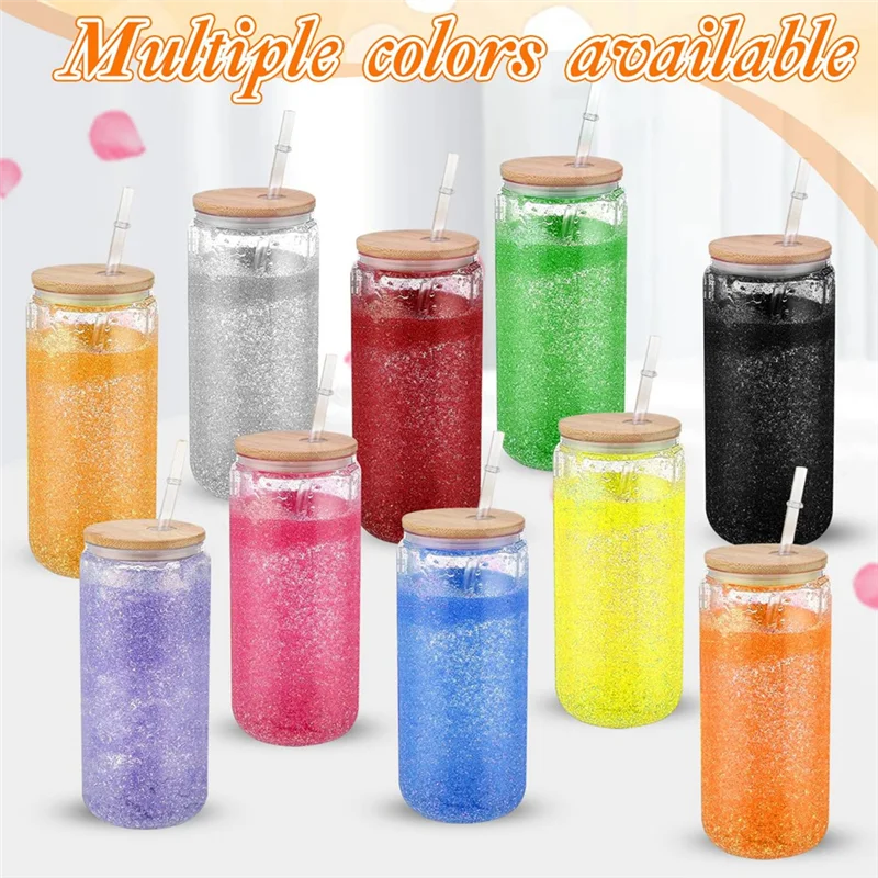 5 Pcs Snow Globe Tumbler Supplies For Glitter Snow Curacao