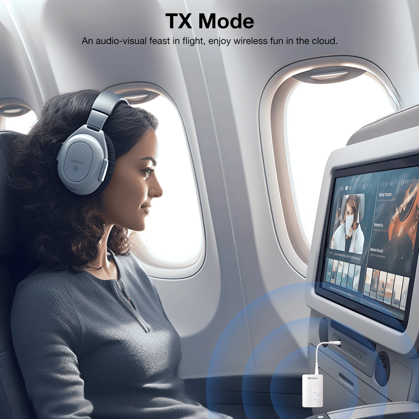 Wireless Bluetooth Adapter for Speakers and Smartphones