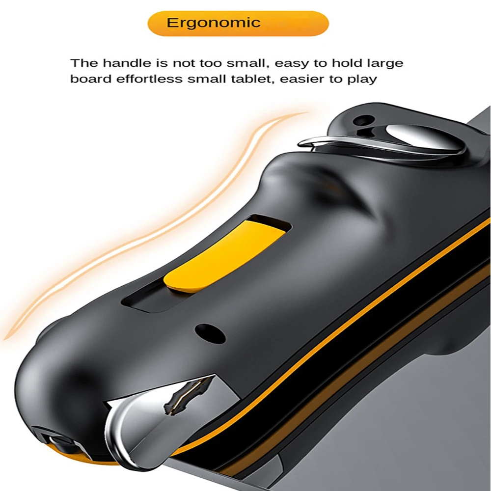 IPad PUBG Controller Six Finger Capacitance Adjustable Mobile Game Trigger Joystick L1R1 Button Gamepad Grip Tablet Accessories