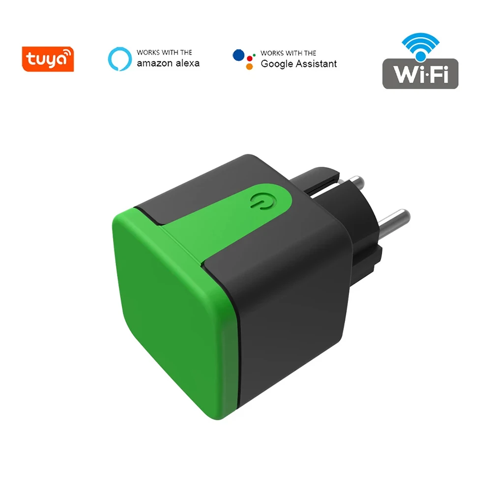 Waterproof WiFi Smart Plug with Power Monitoring & Remote Timing - Alexa & Google Assistant Compatible