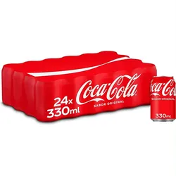 Coca-Cola 24 refrescos de 33 cl.  5449000086877 Raíz Inicio REFRESCOS 86877