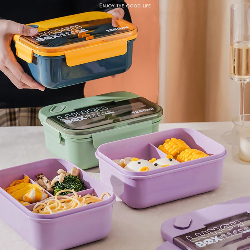 Hot Lunch Containers School  Lunch Boxes Girls Compartments - Lunch Box  Container - Aliexpress