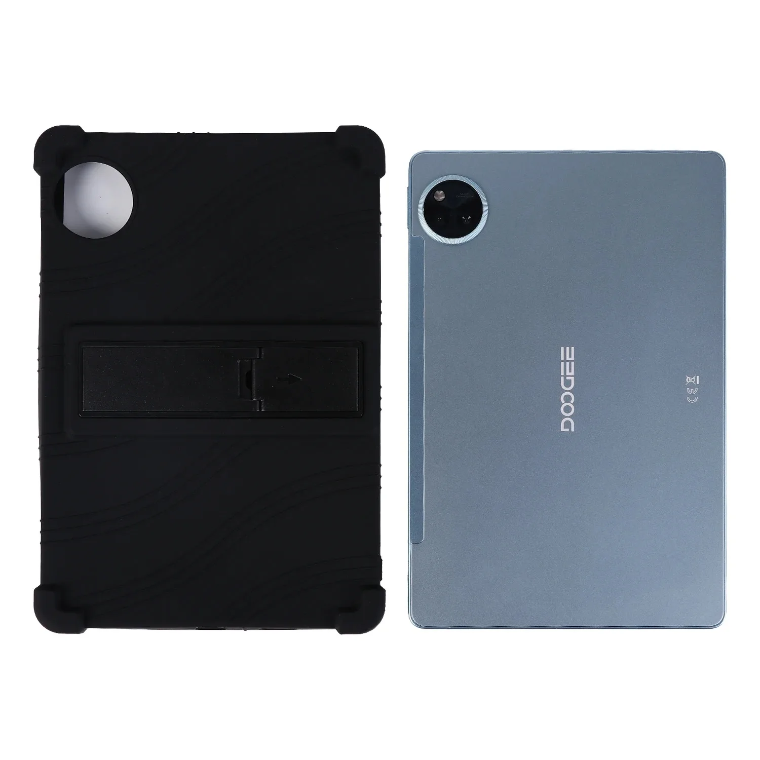 Kids Safe Soft Silicone Protective Tablet Case with Adjustable Stand