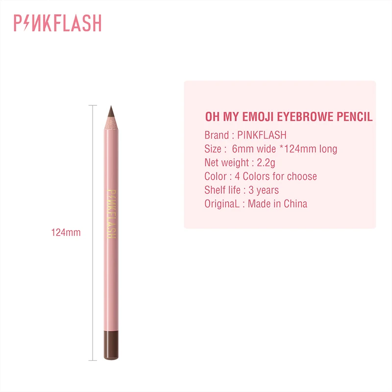 

Easy Application Long Lasting Black Brown Natural Wood Waterproof Eyebrow Pencil Eyebrow Pencil Makeup Eyebrow Cosmetics