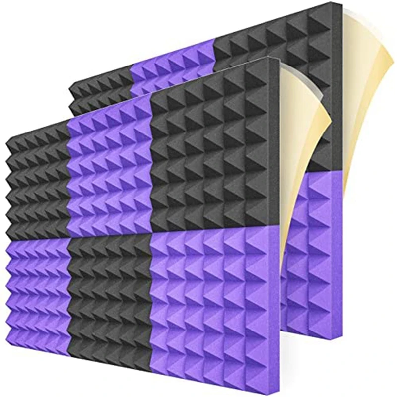 12 Pack Sound Proof Foam Panels,acoustic Foam Panels High Density Sound