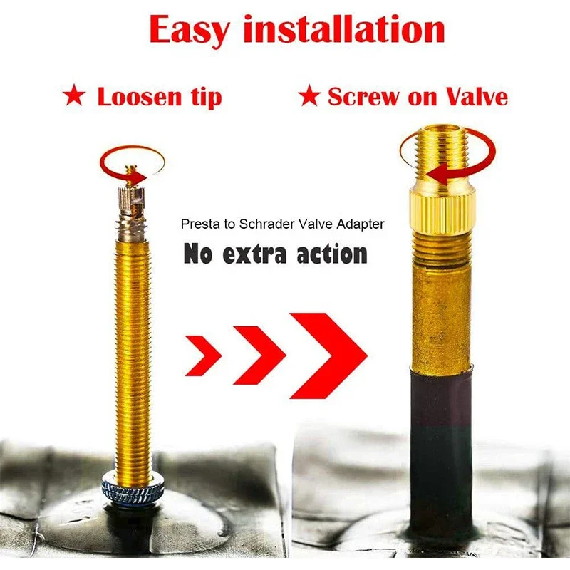 21PCS Fahrrad Reifen Inflator Kit Rohr Nadel Luft Schlauch Adapter Pumpe Stecker für Fahrrad Basketball Reparatur Werkzeug Set – Detail 8
