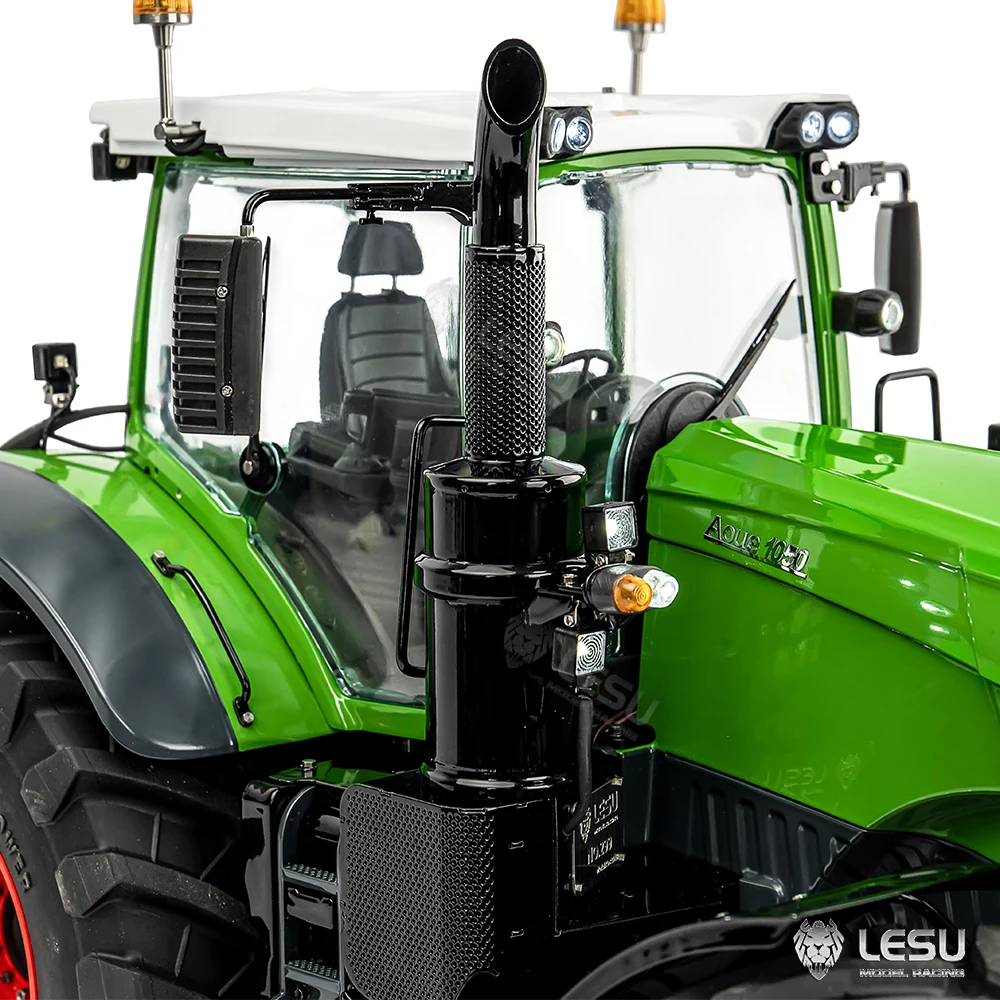 Toy LESU AOUE 1050 4x4 1/14 Metal Hydraulic RC Tractor Car PL18EV Lite XE Radio Battery Light Sound Trucks Vehicle Model for Boy 4