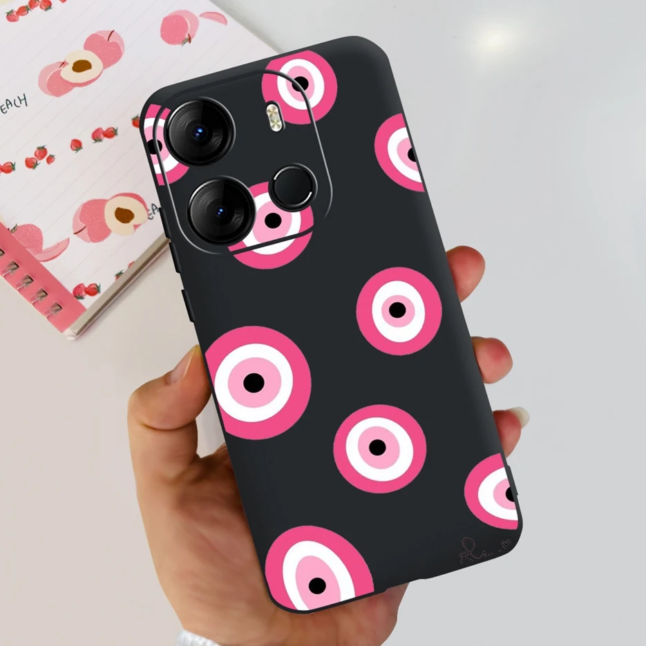 Colorful Painted Back Cover Clear Silicone Soft Slim Phone Case