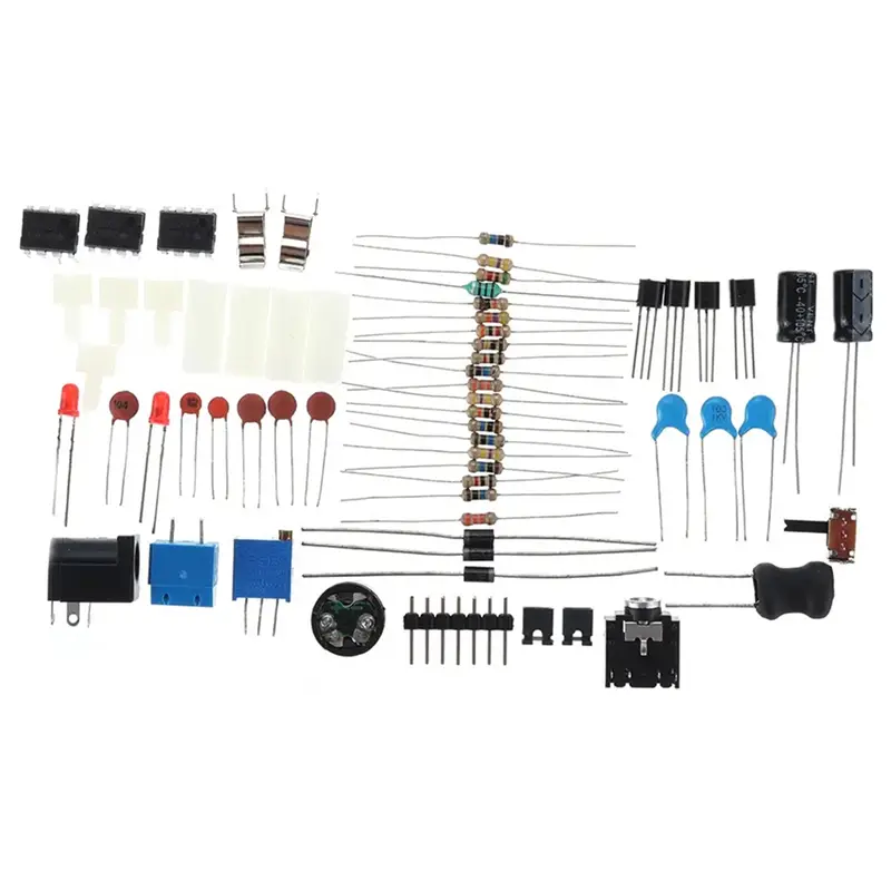 A04I DIY Assemble Geiger Counter Kit Counter Module Nuclear Radiation Detector with Sound and Light Alarm image 3